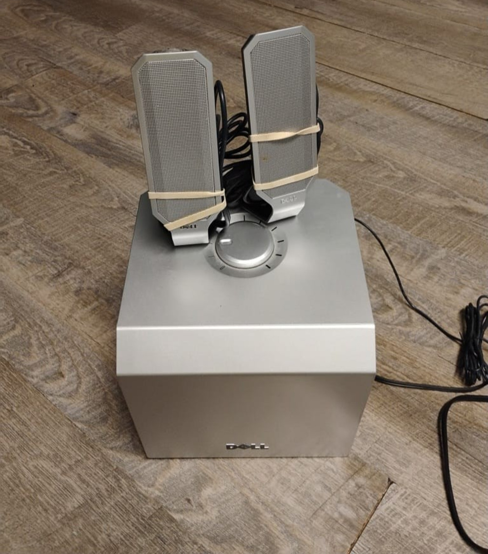 Dell Zylux A525 2.1 Multimedia Computer Speakers & Subwoofer System Tested Works